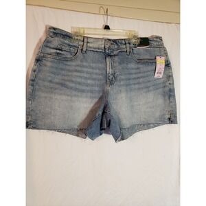 Women's Wild Fable Cut Off Mid Rise Midi Shorts Size 17